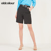 oldcolour夏季纯色百搭时尚中裤女N13072315 商品缩略图4