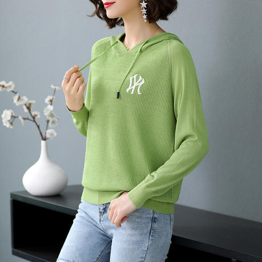 FCY-SJ0327新款韩版休闲针织衫卫衣 商品图3