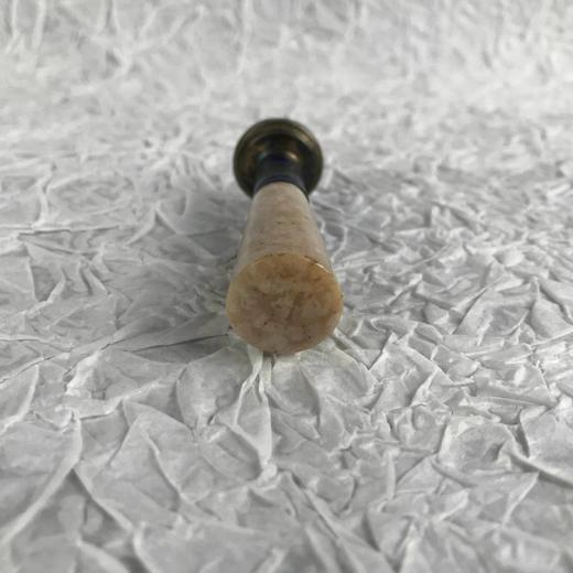 晚期维多利亚风格爱德华时期天然石权柄800银火漆印章 商品图4