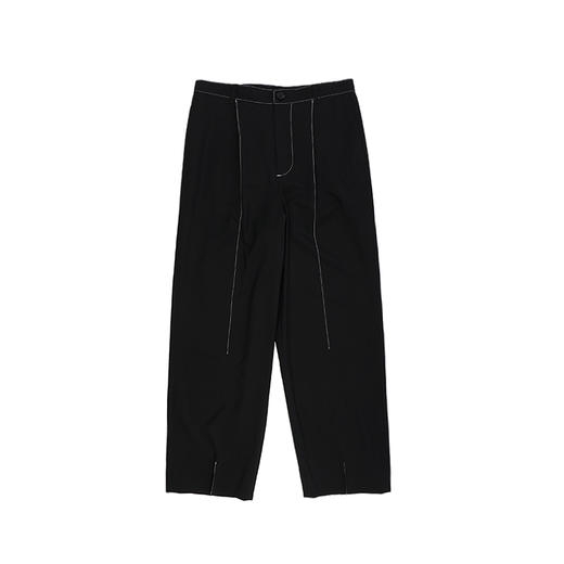 日本 DIGAWEL Stitch 1Tuck Pants 缝线羊毛宽松休闲裤 长裤 商品图1