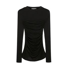 叠加假两件针织上衣