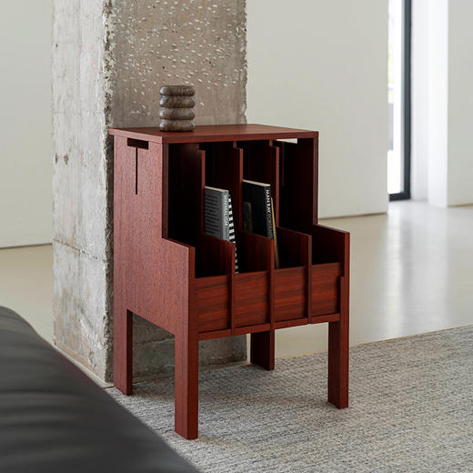 吱音洞见柜 北欧轻奢实木书柜 商品图3