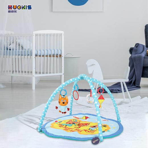 咪好一家婴儿游戏毯宝宝爬行垫新生儿健身架音乐益智玩具 商品图1