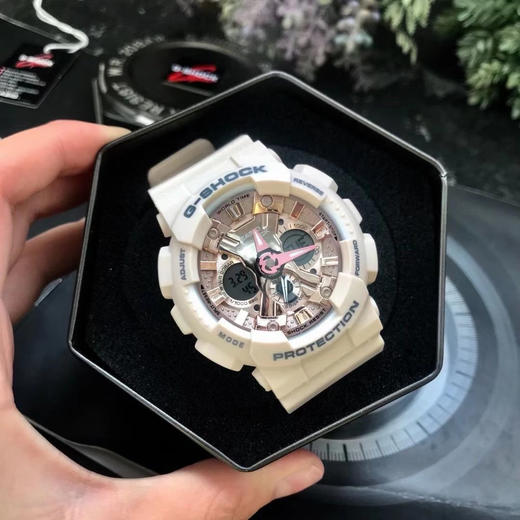 卡西欧（CASIO） G-SHOCK系列正品女表运动防水炫彩多功能运动女士石英腕表GMA-S120/S130系列 商品图1