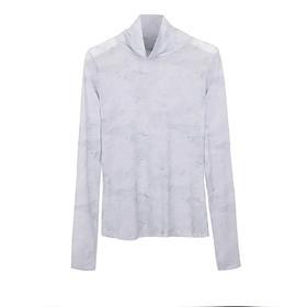 大理石纹印花上衣