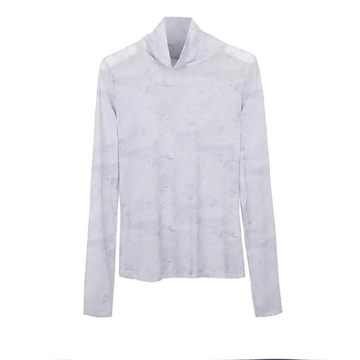 大理石纹印花上衣 商品图0