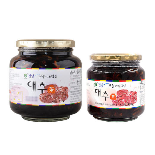 韩国全南蜂蜜大枣茶580g/1000g 含有丰富果肉 甜而不腻 香味浓郁 021626/021627 商品图0