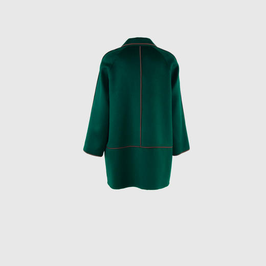 拼色西装领双面大衣 商品图3