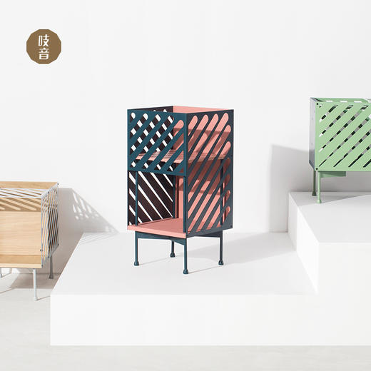 吱音自在柜沙发边几储物柜 商品图1