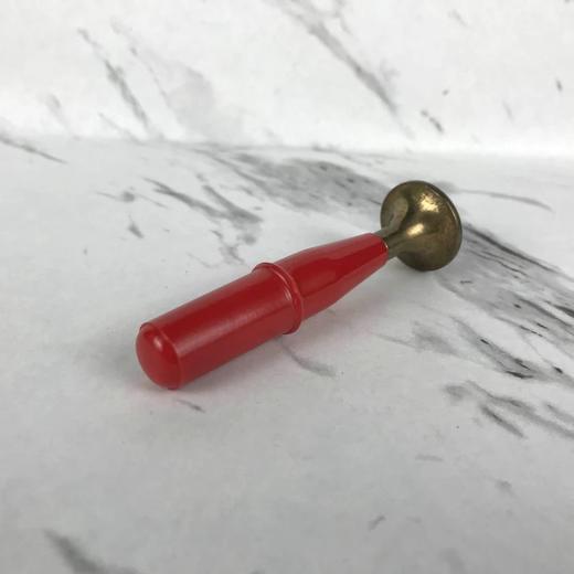 复古红色胶体手柄火漆印章 商品图1