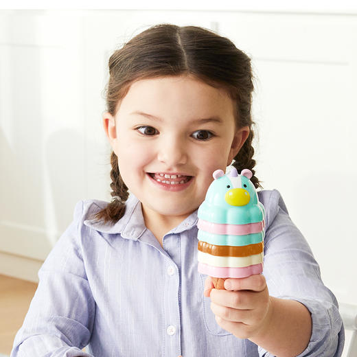 美国 Skiphop 学前玩具 独角兽冰淇淋套装玩具/猴华夫饼套装玩具/狐狸比萨套装玩具-【玩具】 商品图2