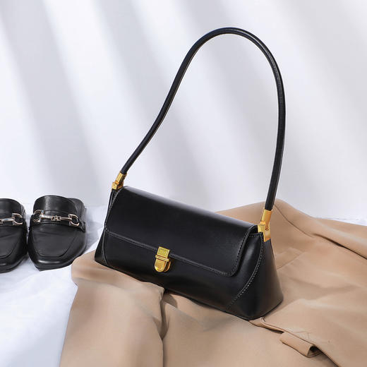 【轻复古气质】小包包女包2021新款潮腋下包Z皮法混包小众复古小包单肩包 商品图11