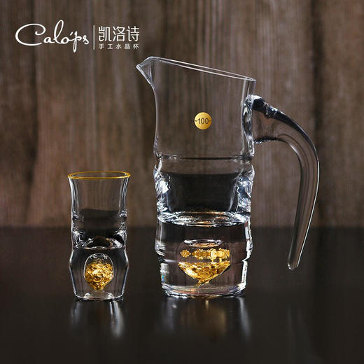 凯洛诗步步高升白酒具礼盒套装一壶六杯 商品图3