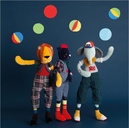 【预售】moulinroty茉兰若缇摇滚系列安抚玩偶宝宝毛绒可爱公仔 商品图0