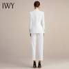IWY/白色西服套装女时尚气质医美工作服高端播音主持艺考正装职业 213125C1+P1+C6 商品缩略图3