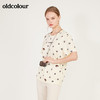 oldcolour秋季卡通花色短袖T恤女N13021310 商品缩略图3