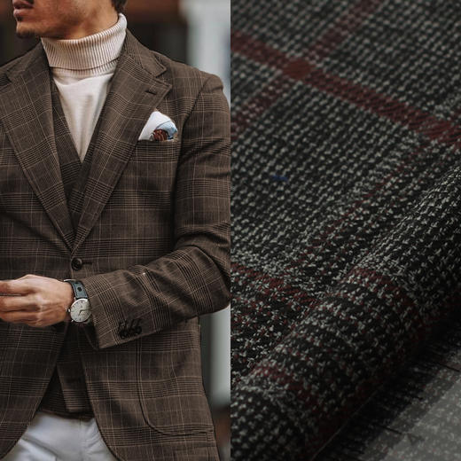 男士高级西装夹克/绅猎装夹克 商品图9