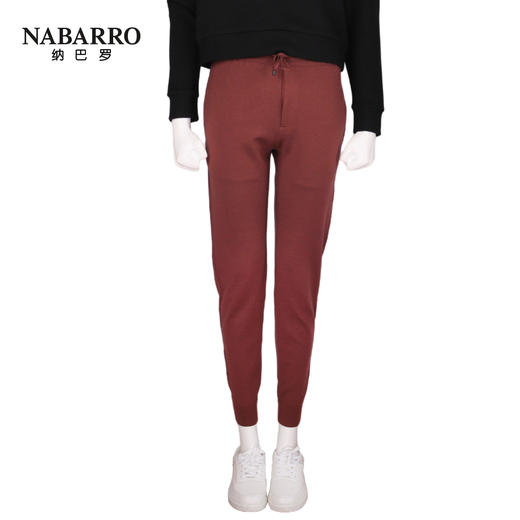 纳巴罗毛针织裤NB102933931A 商品图0