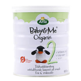 HNMG 丹麦阿拉有机arla奶粉 2段 600g