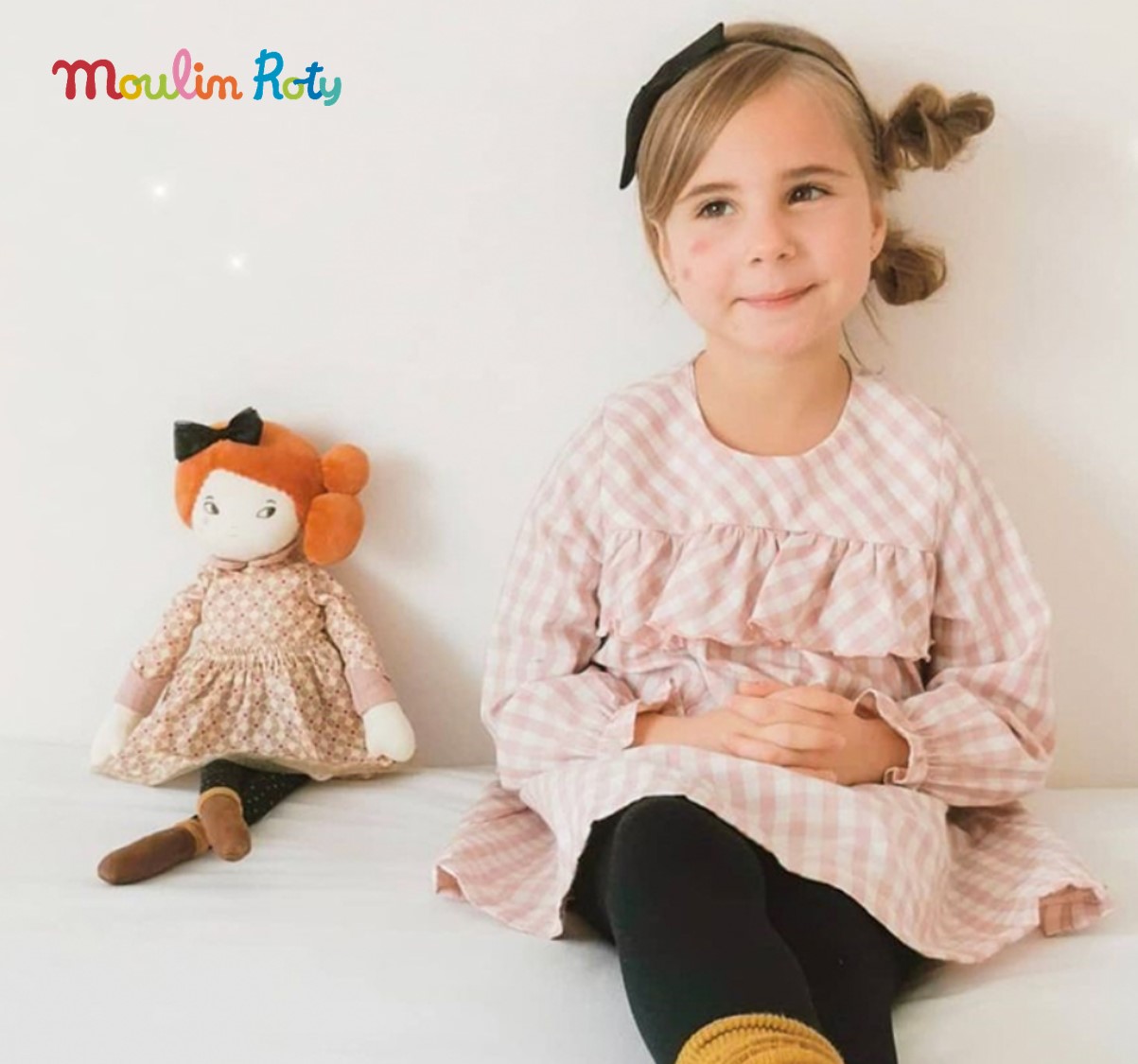 【预售】法国进口moulinroty茉兰若缇巴黎淑女洋娃娃礼盒情人节生日礼物