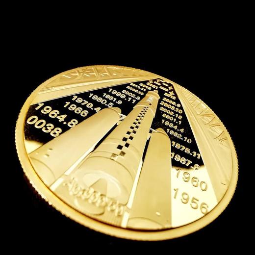 神舟十二号双金属纪念章 送神舟整流罩残骸 商品图10