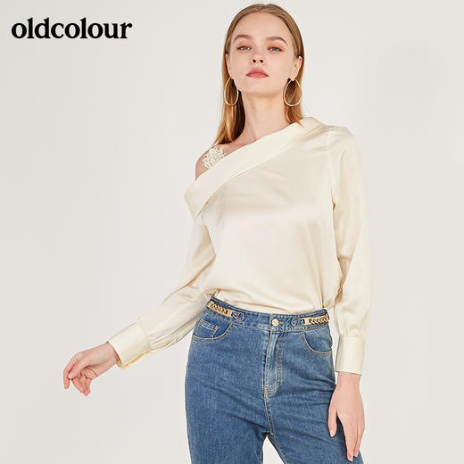 oldcolour秋季气质百搭长袖套头衫女N12013244 商品图4