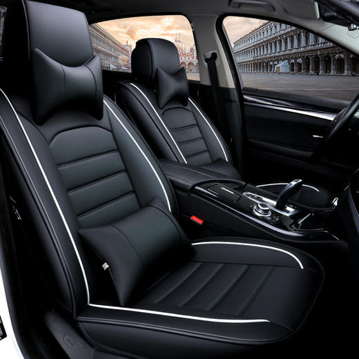【汽车坐垫】冰丝汽车坐垫四季全包座套 商品图1