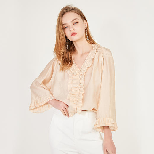 oldcolour秋季气质百搭长袖套头衫N12013229 商品图2