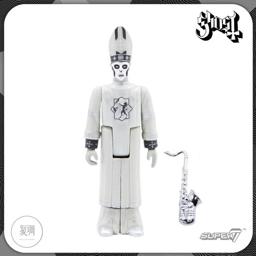 现货 Super7 Ghost乐队 系列2 帕帕尼希尔 Pro-Memoria 复古 挂卡 潮流玩具 摆件 商品图3