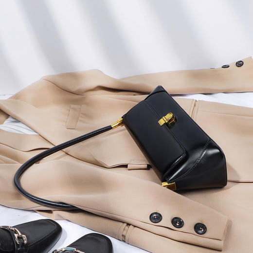 【轻复古气质】小包包女包2021新款潮腋下包Z皮法混包小众复古小包单肩包 商品图10