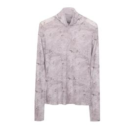 大理石纹印花上衣