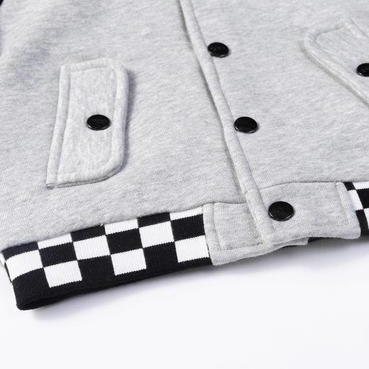 迪士尼男童宝宝潮春秋加绒保暖时尚棒球服夹克外套203S1432
 商品图7