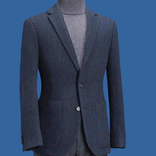 男士冬季西装夹克单件上衣 商品图3