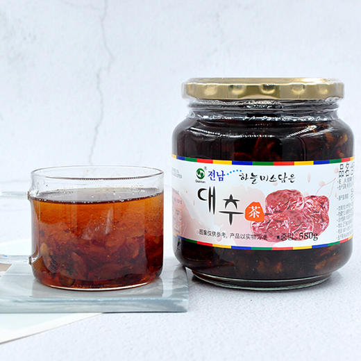 韩国全南蜂蜜大枣茶580g/1000g 含有丰富果肉 甜而不腻 香味浓郁 021626/021627 商品图2