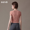 Sandi三蒂瑜伽短款短袖SA21C10 商品缩略图5