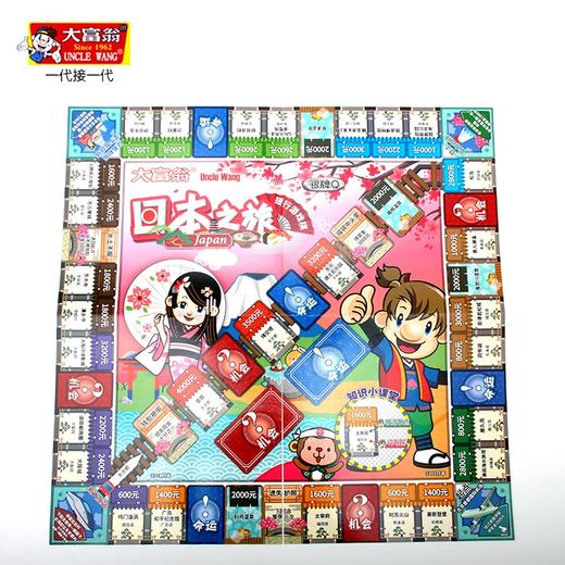 大富翁3308 银牌Q 美国之旅游戏棋 商品图2