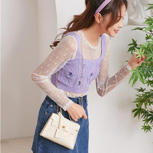 【时尚百搭❗️做气质女】小众单肩斜挎包，好看到爆❗️质感也超好，时尚百搭斜挎包，新潮单肩女包，洋气手提腋下包，520七夕情人节礼物新年礼盒年货礼盒 商品图2