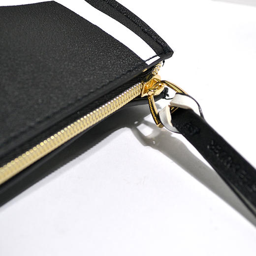 雅诗兰黛专柜 黑色信封化妆包 时尚大气复古收纳手拿包 商品图2
