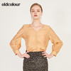 oldcolour秋季时尚百搭长袖套头衫女N13013360 商品缩略图0
