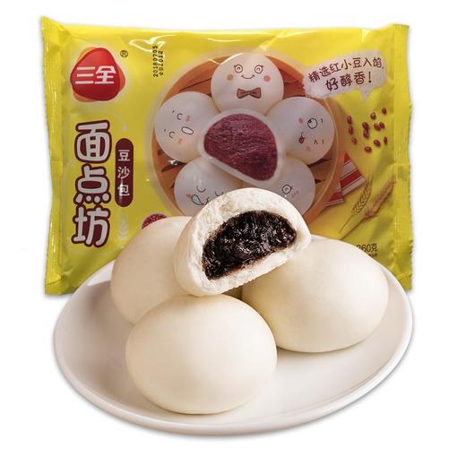 【百】三全面点坊豆沙包 360g/袋 商品图2