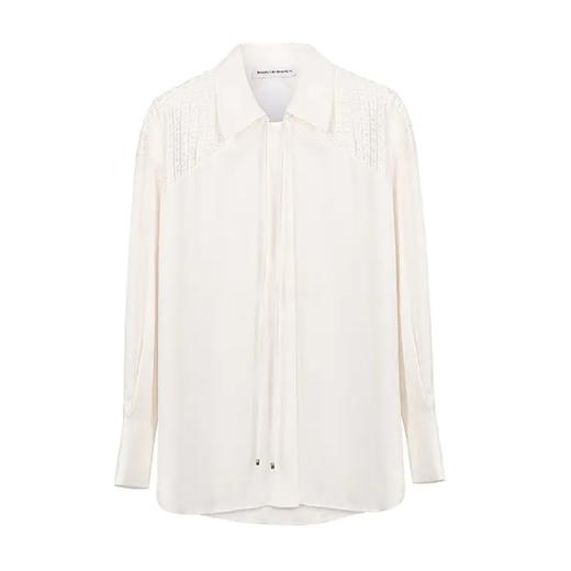 肩部刺绣装饰衬衫 商品图0