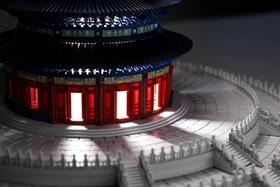 国潮福利｜惊艳全世界的「中国乐高」！近观古建筑之美，亲手搭建全榫卯600年福殿