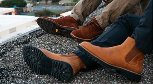 限时特价--葡萄牙原产手工制作高品质超舒适男士皮靴黄褐色M2175（超轻款） 商品图4