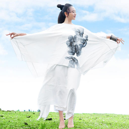 生如夏花连衣裙 杨丽萍老师同款 | 现货加急发 商品图1