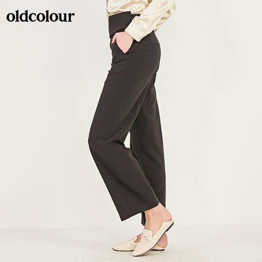 oldcolour秋季宽松百搭休闲长裤女N11073128 商品图2