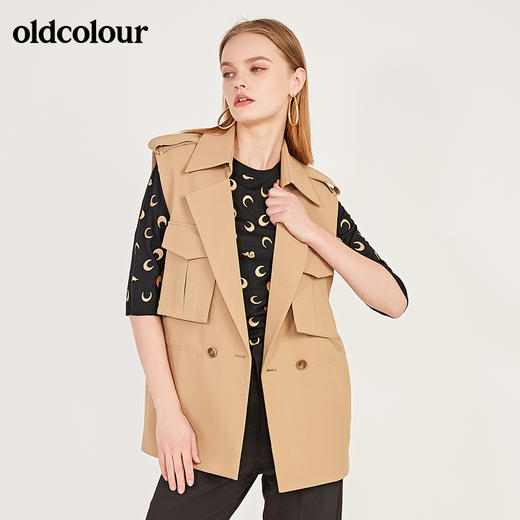 oldcolour秋季时尚百搭马夹女N12032230 商品图4