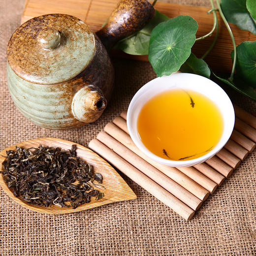 礼品茶-吉顺号普洱茶 2009年云南古树生茶大困鹿山金瓜贡茶2000g 古树普洱茶生茶 商品图10