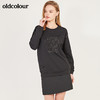 oldcolour秋季宽松百搭长袖T恤女N12023238 商品缩略图3