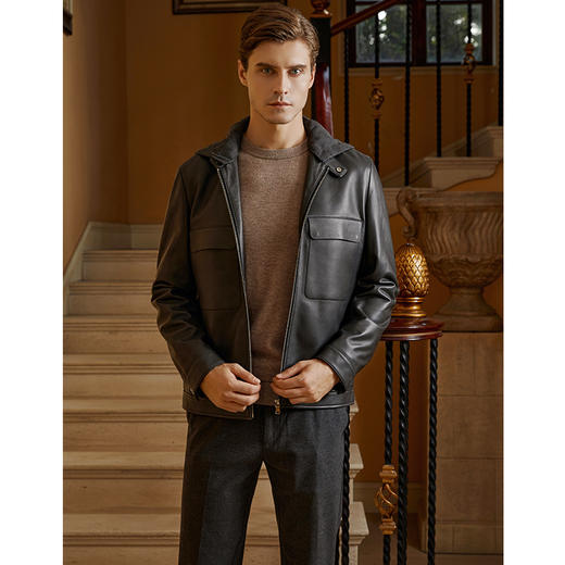 YvesFigarau伊夫·费嘉罗923822羊皮革皮衣 商品图1