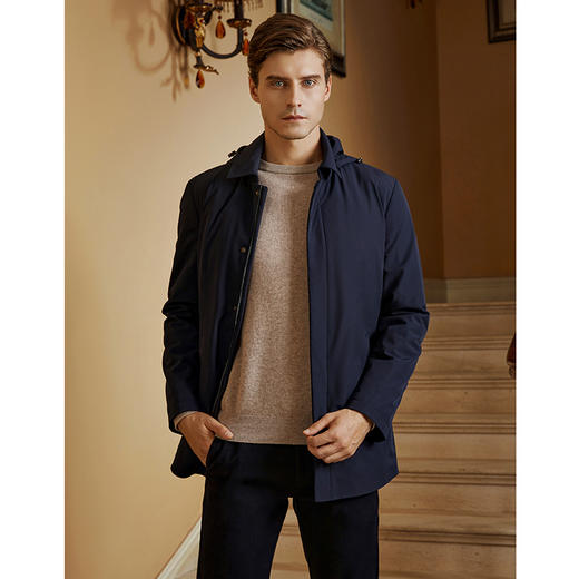 YvesFigarau伊夫·费嘉罗冬季厚款商务休闲时尚保暖短款羽绒服924217 商品图3